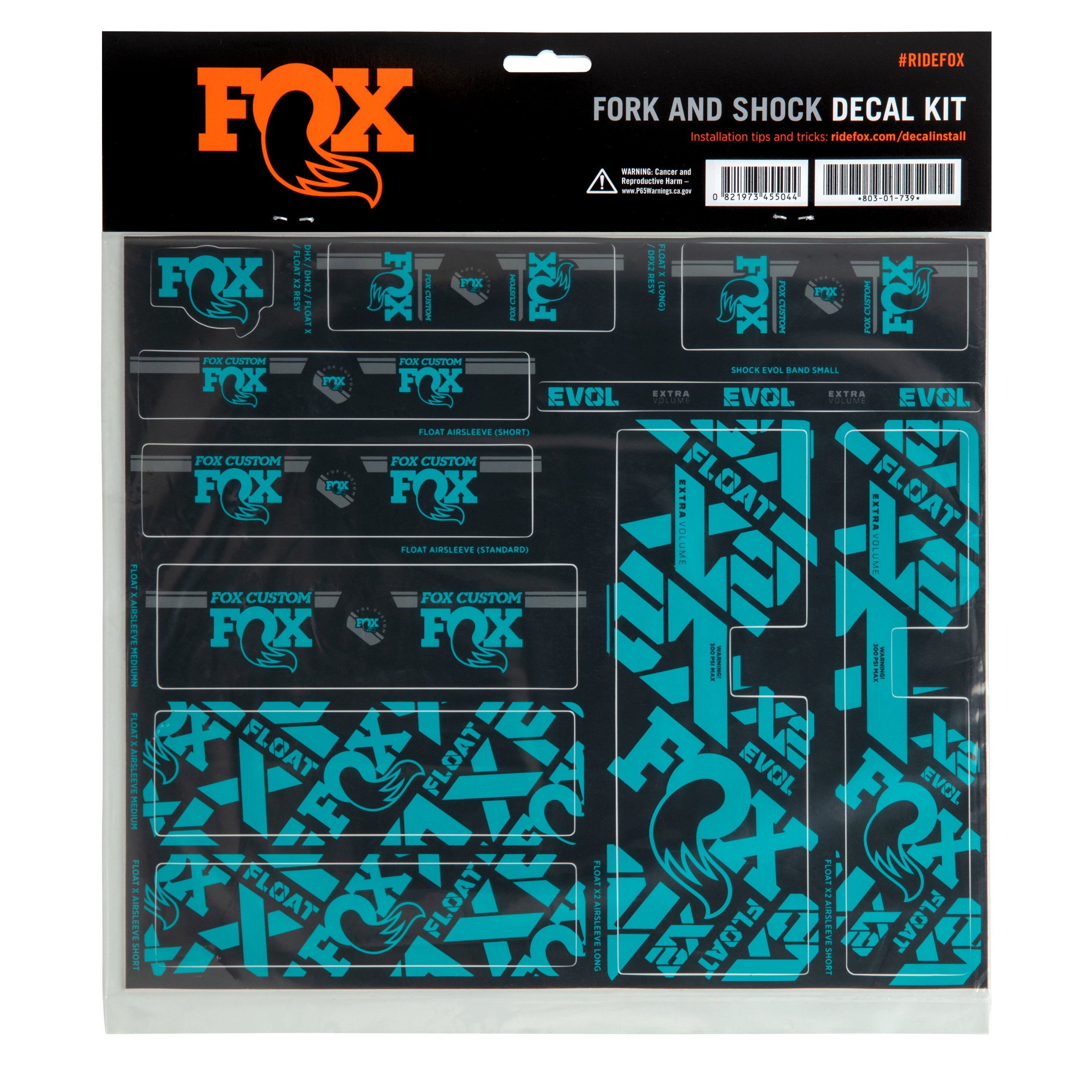 FOX FORK AND SHOCK DECAL KITS – Suspension Werx - Main Image
